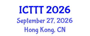 International Conference on Telecare, Telehealth and Telemedicine (ICTTT) September 27, 2026 - Hong Kong, China International Conference on Telecare, Telehealth and Telemedicine (ICTTT) September 27, 2026 - Hong Kong, China