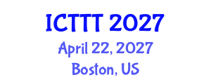 International Conference on Telecare, Telehealth and Telemedicine (ICTTT) April 22, 2027 - Boston, United States International Conference on Telecare, Telehealth and Telemedicine (ICTTT) April 22, 2027 - Boston, United States