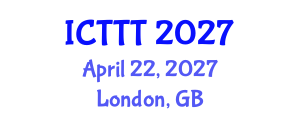 International Conference on Telecare, Telehealth and Telemedicine (ICTTT) April 22, 2027 - London, United Kingdom