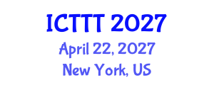International Conference on Telecare, Telehealth and Telemedicine (ICTTT) April 22, 2027 - New York, United States International Conference on Telecare, Telehealth and Telemedicine (ICTTT) April 22, 2027 - New York, United States