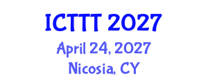 International Conference on Telecare, Telehealth and Telemedicine (ICTTT) April 24, 2027 - Nicosia, Cyprus International Conference on Telecare, Telehealth and Telemedicine (ICTTT) April 24, 2027 - Nicosia, Cyprus