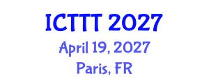 International Conference on Telecare, Telehealth and Telemedicine (ICTTT) April 19, 2027 - Paris, France International Conference on Telecare, Telehealth and Telemedicine (ICTTT) April 19, 2027 - Paris, France