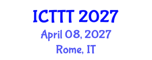 International Conference on Telecare, Telehealth and Telemedicine (ICTTT) April 08, 2027 - Rome, Italy International Conference on Telecare, Telehealth and Telemedicine (ICTTT) April 08, 2027 - Rome, Italy