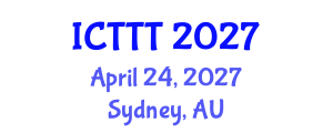 International Conference on Telecare, Telehealth and Telemedicine (ICTTT) April 24, 2027 - Sydney, Australia International Conference on Telecare, Telehealth and Telemedicine (ICTTT) April 24, 2027 - Sydney, Australia