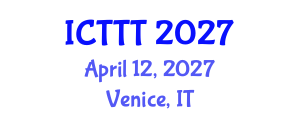 International Conference on Telecare, Telehealth and Telemedicine (ICTTT) April 12, 2027 - Venice, Italy International Conference on Telecare, Telehealth and Telemedicine (ICTTT) April 12, 2027 - Venice, Italy