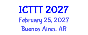 International Conference on Telecare, Telehealth and Telemedicine (ICTTT) February 25, 2027 - Buenos Aires, Argentina International Conference on Telecare, Telehealth and Telemedicine (ICTTT) February 25, 2027 - Buenos Aires, Argentina