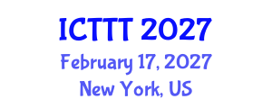 International Conference on Telecare, Telehealth and Telemedicine (ICTTT) February 17, 2027 - New York, United States International Conference on Telecare, Telehealth and Telemedicine (ICTTT) February 17, 2027 - New York, United States