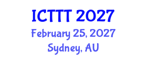 International Conference on Telecare, Telehealth and Telemedicine (ICTTT) February 25, 2027 - Sydney, Australia International Conference on Telecare, Telehealth and Telemedicine (ICTTT) February 25, 2027 - Sydney, Australia