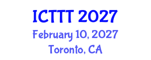 International Conference on Telecare, Telehealth and Telemedicine (ICTTT) February 10, 2027 - Toronto, Canada International Conference on Telecare, Telehealth and Telemedicine (ICTTT) February 10, 2027 - Toronto, Canada
