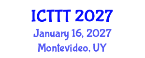 International Conference on Telecare, Telehealth and Telemedicine (ICTTT) January 16, 2027 - Montevideo, Uruguay International Conference on Telecare, Telehealth and Telemedicine (ICTTT) January 16, 2027 - Montevideo, Uruguay