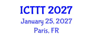 International Conference on Telecare, Telehealth and Telemedicine (ICTTT) January 25, 2027 - Paris, France International Conference on Telecare, Telehealth and Telemedicine (ICTTT) January 25, 2027 - Paris, France