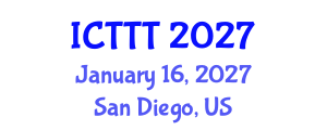 International Conference on Telecare, Telehealth and Telemedicine (ICTTT) January 16, 2027 - San Diego, United States International Conference on Telecare, Telehealth and Telemedicine (ICTTT) January 16, 2027 - San Diego, United States