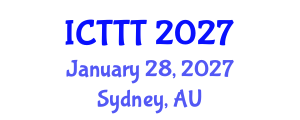 International Conference on Telecare, Telehealth and Telemedicine (ICTTT) January 28, 2027 - Sydney, Australia International Conference on Telecare, Telehealth and Telemedicine (ICTTT) January 28, 2027 - Sydney, Australia