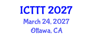 International Conference on Telecare, Telehealth and Telemedicine (ICTTT) March 24, 2027 - Ottawa, Canada International Conference on Telecare, Telehealth and Telemedicine (ICTTT) March 24, 2027 - Ottawa, Canada