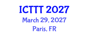 International Conference on Telecare, Telehealth and Telemedicine (ICTTT) March 29, 2027 - Paris, France