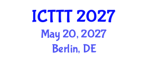 International Conference on Telecare, Telehealth and Telemedicine (ICTTT) May 20, 2027 - Berlin, Germany International Conference on Telecare, Telehealth and Telemedicine (ICTTT) May 20, 2027 - Berlin, Germany
