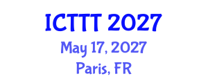 International Conference on Telecare, Telehealth and Telemedicine (ICTTT) May 17, 2027 - Paris, France International Conference on Telecare, Telehealth and Telemedicine (ICTTT) May 17, 2027 - Paris, France