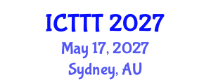 International Conference on Telecare, Telehealth and Telemedicine (ICTTT) May 17, 2027 - Sydney, Australia International Conference on Telecare, Telehealth and Telemedicine (ICTTT) May 17, 2027 - Sydney, Australia