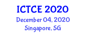 International Conference on Telecommunications and Communication Engineering (ICTCE) December 04, 2020 - Singapore, Singapore