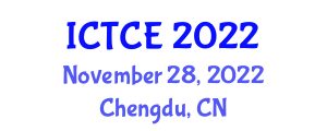 International Conference on Telecommunications and Communication Engineering (ICTCE) November 28, 2022 - Chengdu, China