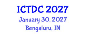 International Conference on Telecommunications and Data Communications (ICTDC) January 30, 2027 - Bengaluru, India International Conference on Telecommunications and Data Communications (ICTDC) January 30, 2027 - Bengaluru, India