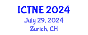 International Conference on Telecommunications and Network Engineering (ICTNE) July 29, 2024 - Zurich, Switzerland