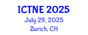 International Conference on Telecommunications and Network Engineering (ICTNE) July 29, 2025 - Zurich, Switzerland