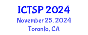 International Conference on Telecommunications and Signal Processing (ICTSP) November 25, 2024 - Toronto, Canada