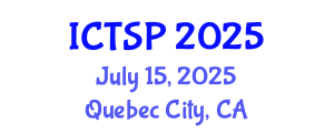 International Conference on Telecommunications and Signal Processing (ICTSP) July 15, 2025 - Quebec City, Canada