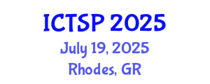 International Conference on Telecommunications and Signal Processing (ICTSP) July 19, 2025 - Rhodes, Greece