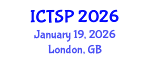 International Conference on Telecommunications and Signal Processing (ICTSP) January 19, 2026 - London, United Kingdom International Conference on Telecommunications and Signal Processing (ICTSP) January 19, 2026 - London, United Kingdom