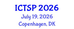 International Conference on Telecommunications and Signal Processing (ICTSP) July 19, 2026 - Copenhagen, Denmark International Conference on Telecommunications and Signal Processing (ICTSP) July 19, 2026 - Copenhagen, Denmark