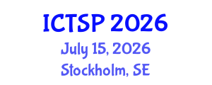 International Conference on Telecommunications and Signal Processing (ICTSP) July 15, 2026 - Stockholm, Sweden