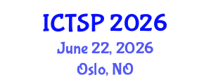 International Conference on Telecommunications and Signal Processing (ICTSP) June 22, 2026 - Oslo, Norway International Conference on Telecommunications and Signal Processing (ICTSP) June 22, 2026 - Oslo, Norway