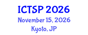 International Conference on Telecommunications and Signal Processing (ICTSP) November 15, 2026 - Kyoto, Japan