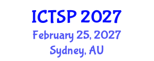 International Conference on Telecommunications and Signal Processing (ICTSP) February 25, 2027 - Sydney, Australia