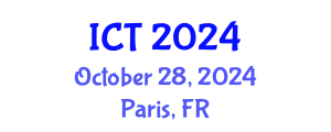 International Conference on Telemedicine (ICT) October 28, 2024 - Paris, France