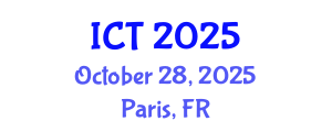 International Conference on Telemedicine (ICT) October 28, 2025 - Paris, France