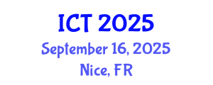 International Conference on Telemedicine (ICT) September 16, 2025 - Nice, France
