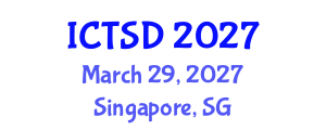 International Conference on Text, Speech and Dialogue (ICTSD) March 29, 2027 - Singapore, Singapore International Conference on Text, Speech and Dialogue (ICTSD) March 29, 2027 - Singapore, Singapore