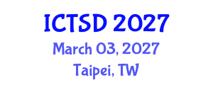International Conference on Text, Speech and Dialogue (ICTSD) March 03, 2027 - Taipei, Taiwan International Conference on Text, Speech and Dialogue (ICTSD) March 03, 2027 - Taipei, Taiwan