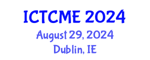 International Conference on Textile Composites, Materials and Engineering (ICTCME) August 29, 2024 - Dublin, Ireland
