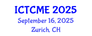 International Conference on Textile Composites, Materials and Engineering (ICTCME) September 16, 2025 - Zurich, Switzerland