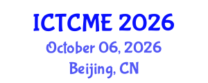 International Conference on Textile Composites, Materials and Engineering (ICTCME) October 06, 2026 - Beijing, China