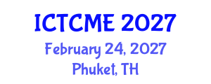 International Conference on Textile Composites, Materials and Engineering (ICTCME) February 24, 2027 - Phuket, Thailand International Conference on Textile Composites, Materials and Engineering (ICTCME) February 24, 2027 - Phuket, Thailand