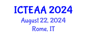 International Conference on Textile Engineering and Applied Arts (ICTEAA) August 22, 2024 - Rome, Italy