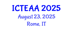 International Conference on Textile Engineering and Applied Arts (ICTEAA) August 23, 2025 - Rome, Italy
