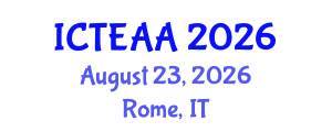 International Conference on Textile Engineering and Applied Arts (ICTEAA) August 23, 2026 - Rome, Italy