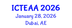 International Conference on Textile Engineering and Applied Arts (ICTEAA) January 28, 2026 - Dubai, United Arab Emirates