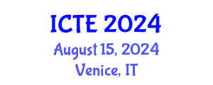 International Conference on Textile Engineering (ICTE) August 15, 2024 - Venice, Italy